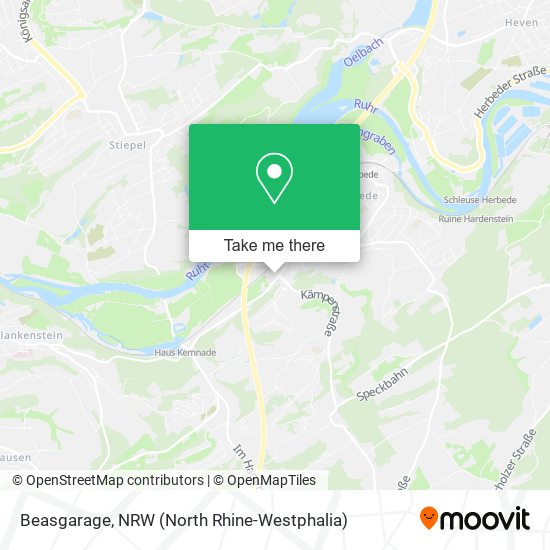 Beasgarage map