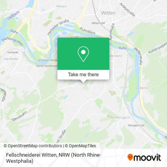 Карта Fellschneiderei Witten
