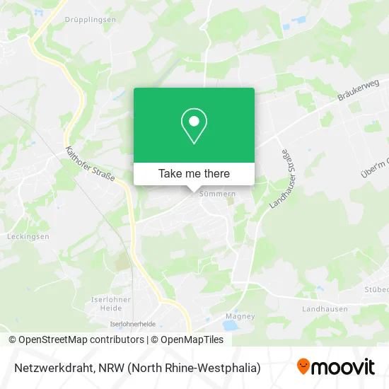 Карта Netzwerkdraht