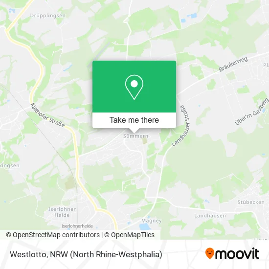 Westlotto map