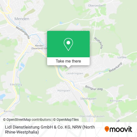 Lidl Dienstleistung GmbH & Co. KG map
