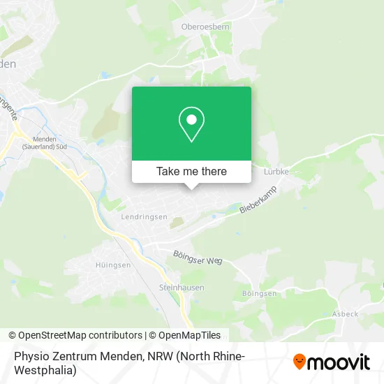 Карта Physio Zentrum Menden
