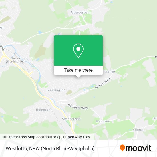 Westlotto map