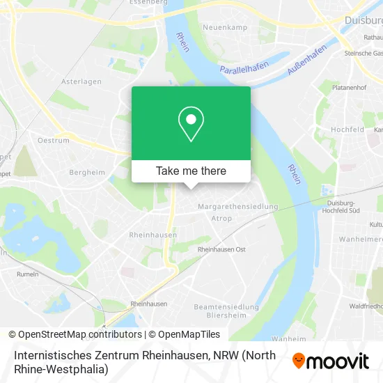 Карта Internistisches Zentrum Rheinhausen