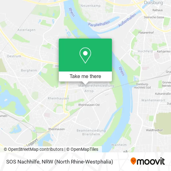 Карта SOS Nachhilfe