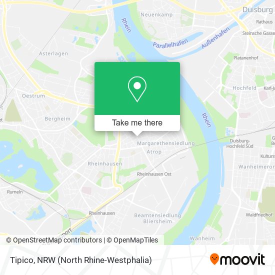 Карта Tipico