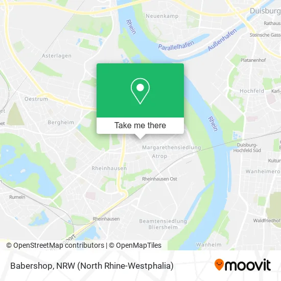 Карта Babershop