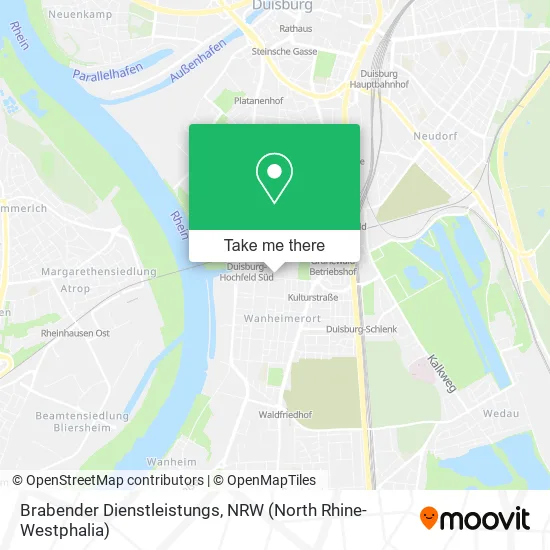 Карта Brabender Dienstleistungs
