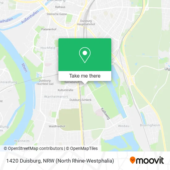 Карта 1420 Duisburg