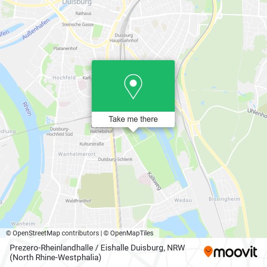 Prezero-Rheinlandhalle / Eishalle Duisburg map