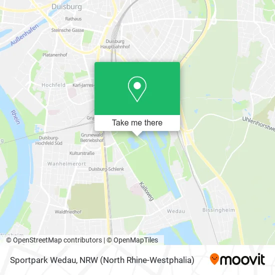 Карта Sportpark Wedau