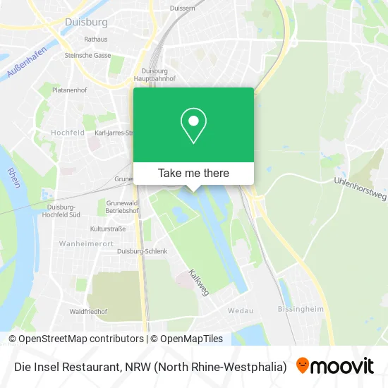 Карта Die Insel Restaurant