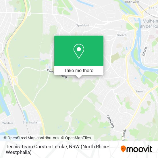 Tennis Team Carsten Lemke map