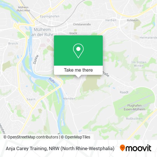 Anja Carey Training map