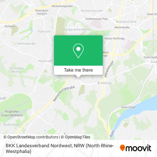 Карта BKK Landesverband Nordwest
