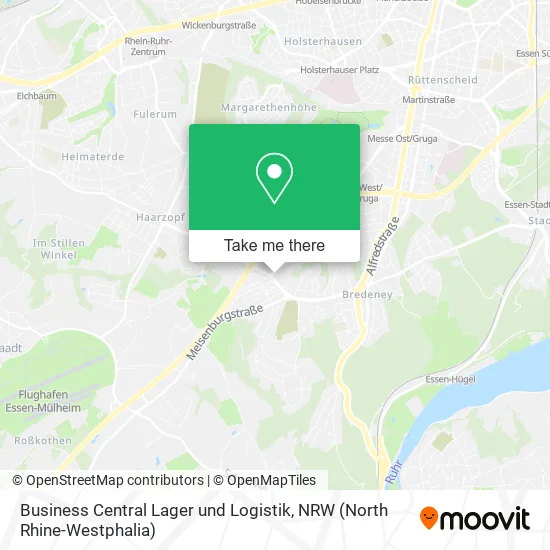 Карта Business Central Lager und Logistik