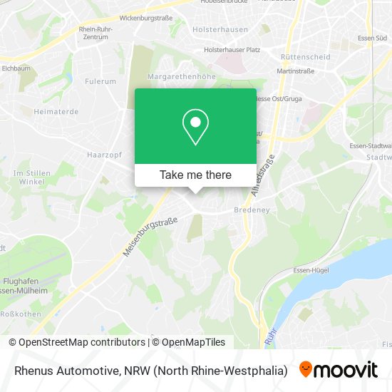 Rhenus Automotive map