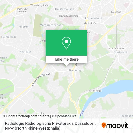 Карта Radiologie Radiologische Privatpraxis Düsseldorf