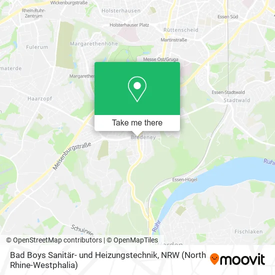 Bad Boys Sanitär- und Heizungstechnik map