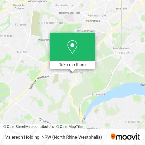Карта Valereon Holding