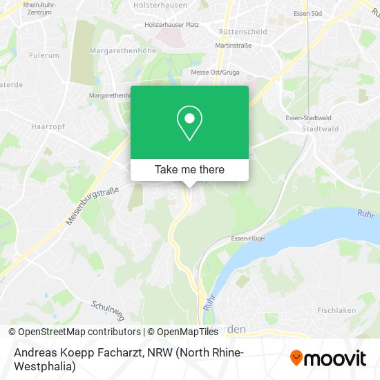 Andreas Koepp Facharzt map