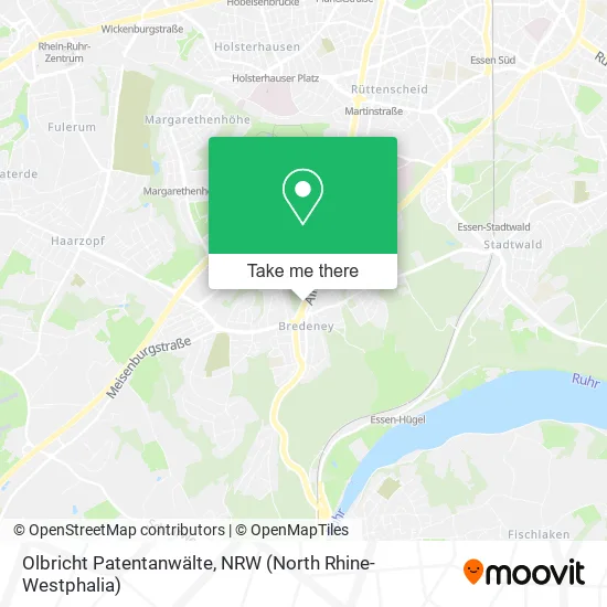 Карта Olbricht Patentanwälte