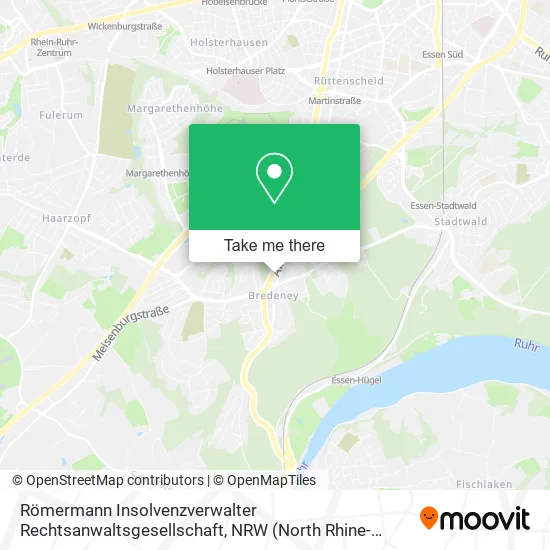 Römermann Insolvenzverwalter Rechtsanwaltsgesellschaft map