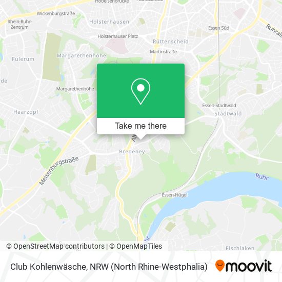 Club Kohlenwäsche map