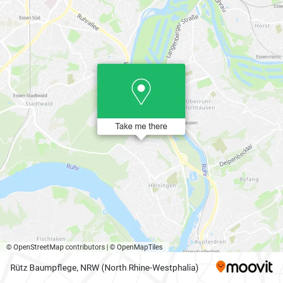 Rütz Baumpflege map