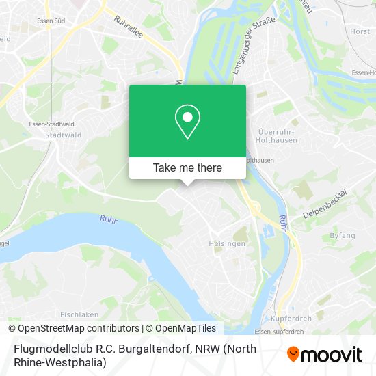 Карта Flugmodellclub R.C. Burgaltendorf