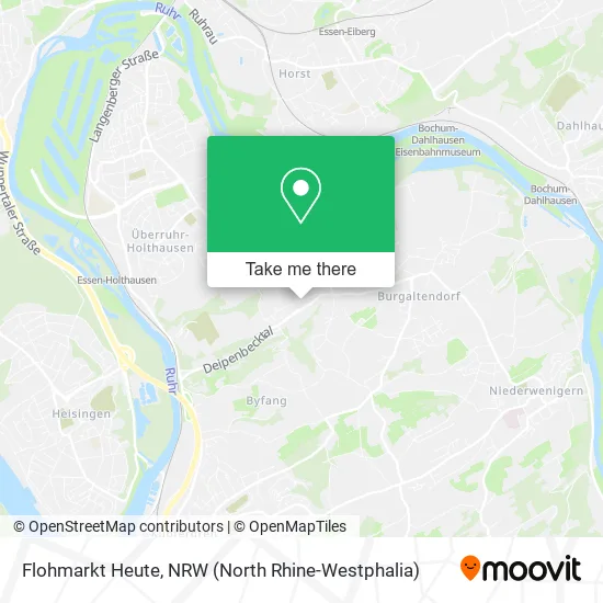 Карта Flohmarkt Heute