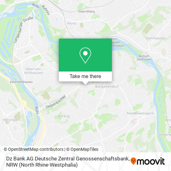 Dz Bank AG Deutsche Zentral Genossenschaftsbank map