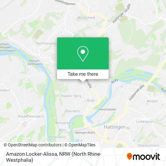 Amazon Locker-Alissa map