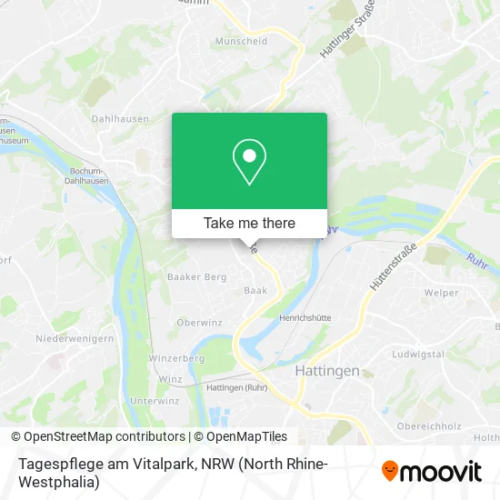 Карта Tagespflege am Vitalpark