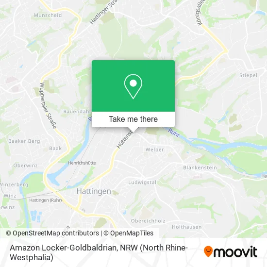 Карта Amazon Locker-Goldbaldrian