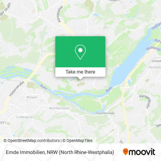 Emde Immobilien map