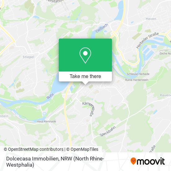 Dolcecasa Immobilien map