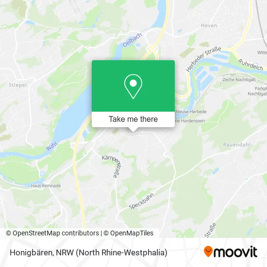 Карта Honigbären