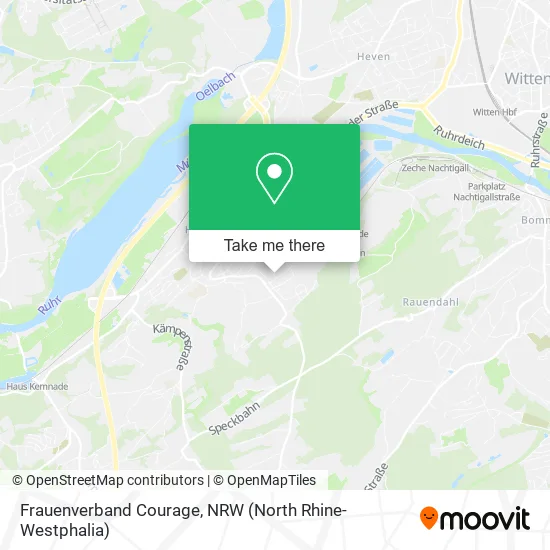 Карта Frauenverband Courage