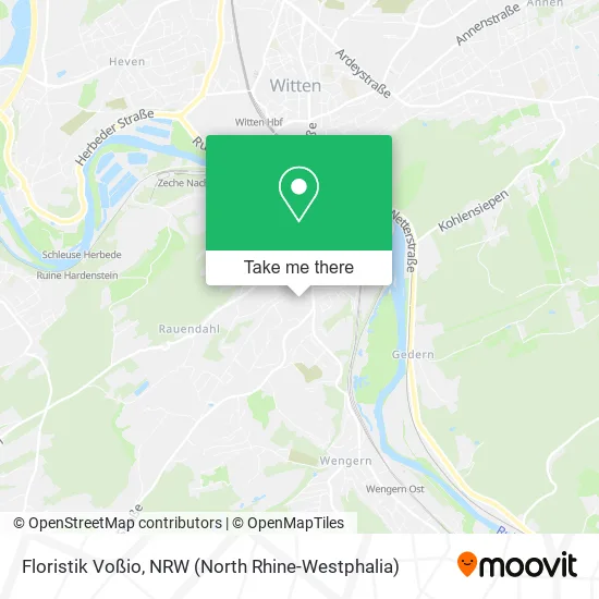 Карта Floristik Voßio
