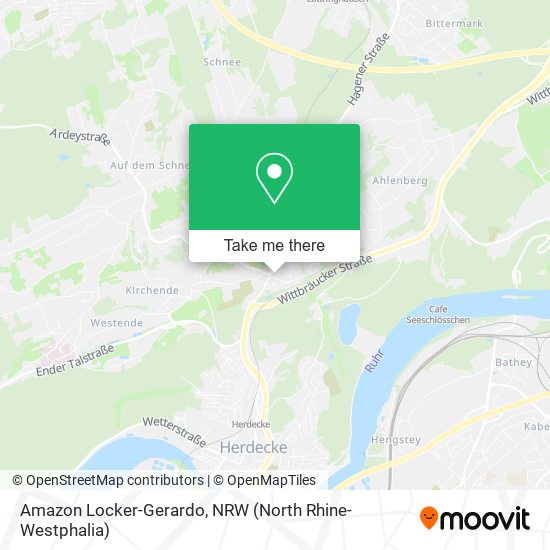 Карта Amazon Locker-Gerardo