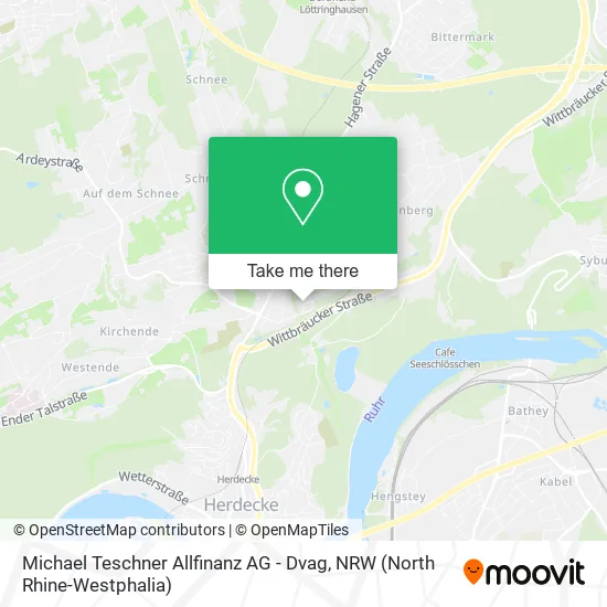 Карта Michael Teschner Allfinanz AG - Dvag
