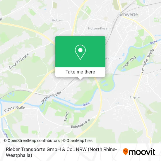 Rieber Transporte GmbH & Co. map