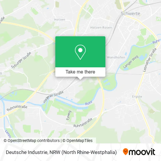 Карта Deutsche Industrie