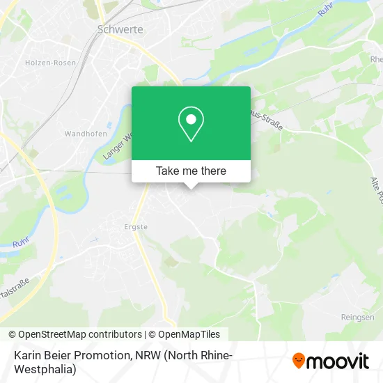 Карта Karin Beier Promotion