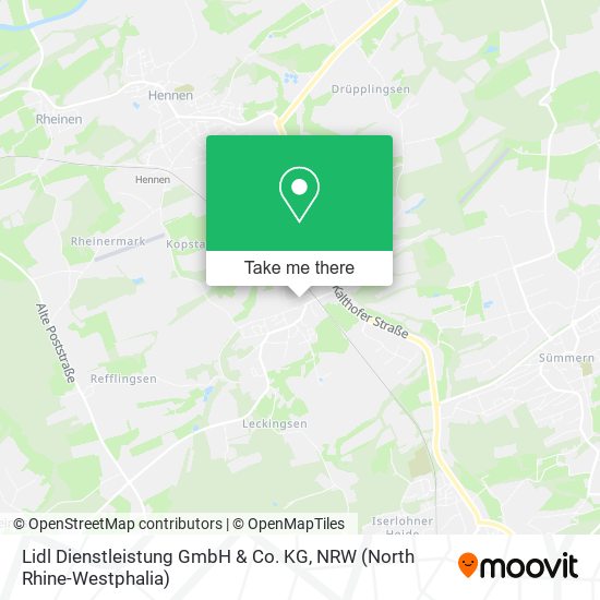 Lidl Dienstleistung GmbH & Co. KG map