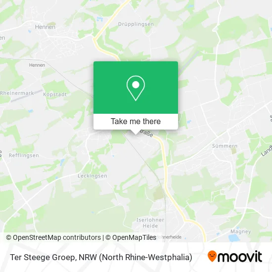 Карта Ter Steege Groep