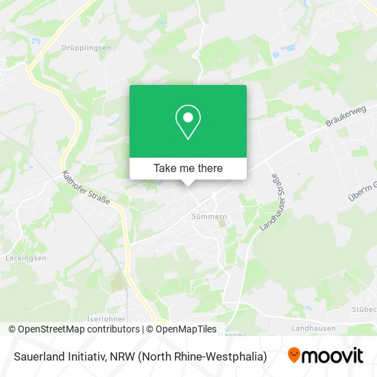 Карта Sauerland Initiativ