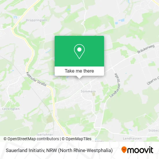 Карта Sauerland Initiativ