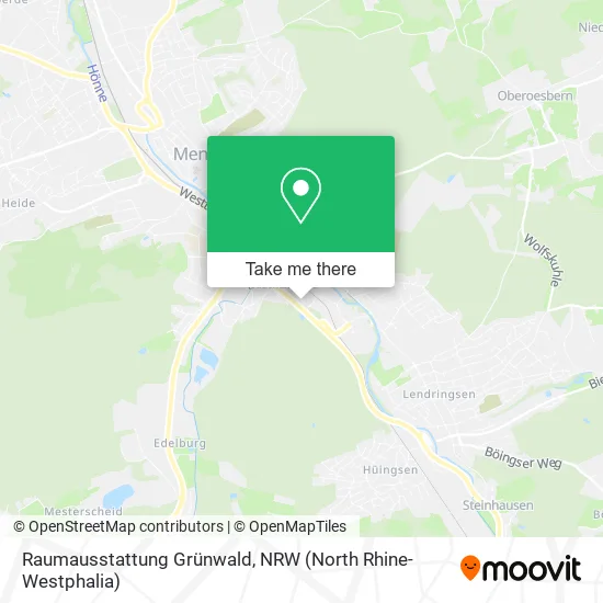 Raumausstattung Grünwald map